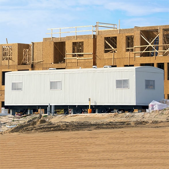 construction & jobsite shower trailers can be connected to water supply and waste disposal systems for seamless operation